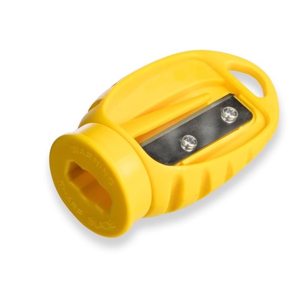 Ch Hanson C.H. Hanson 9.37 in. L Carpenter Pencil Sharpener Yellow 1 pc 10212 - main